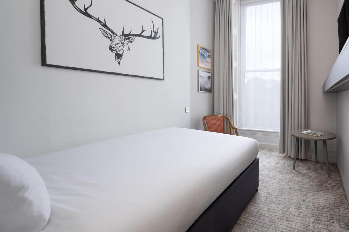Compact Single Room, 1 Double Bed, Non Smoking (Cozy Room;Small Room) | Hypo-allergenic bedding, in-room safe, iron/ironing board