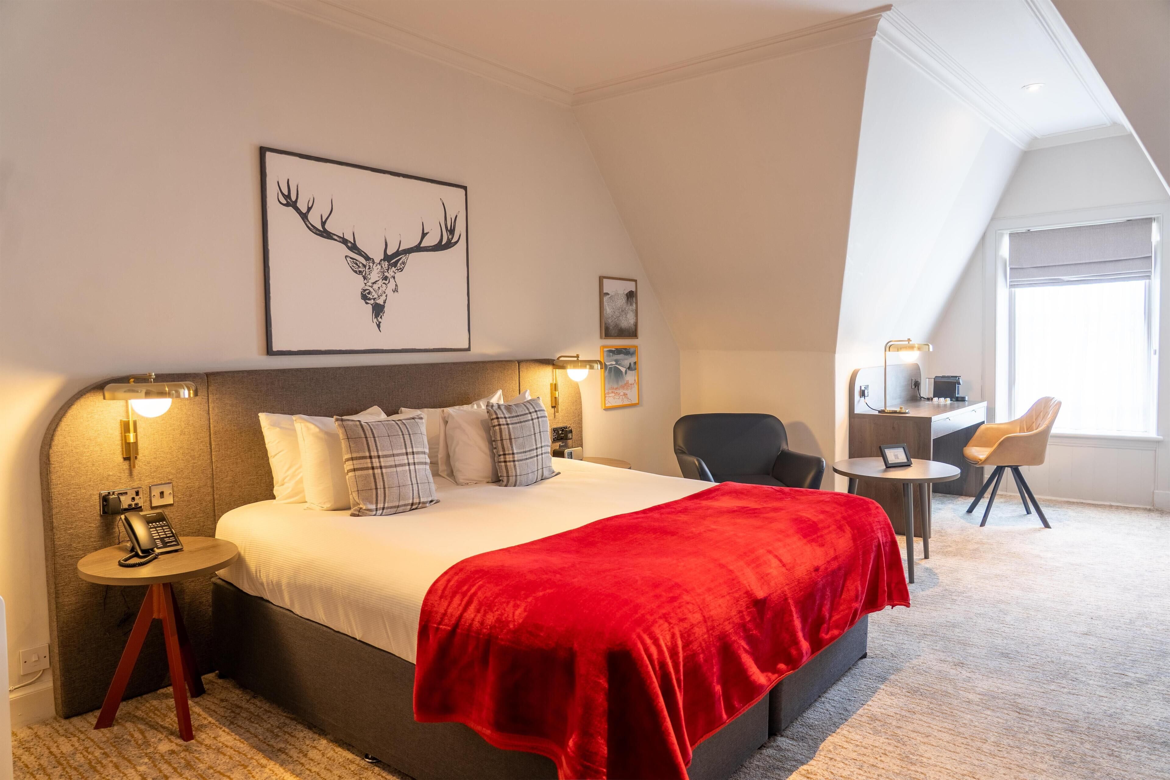 Executive Room, 1 King Bed, Non Smoking (with Sofabed) | Hypo-allergenic bedding, in-room safe, iron/ironing board
