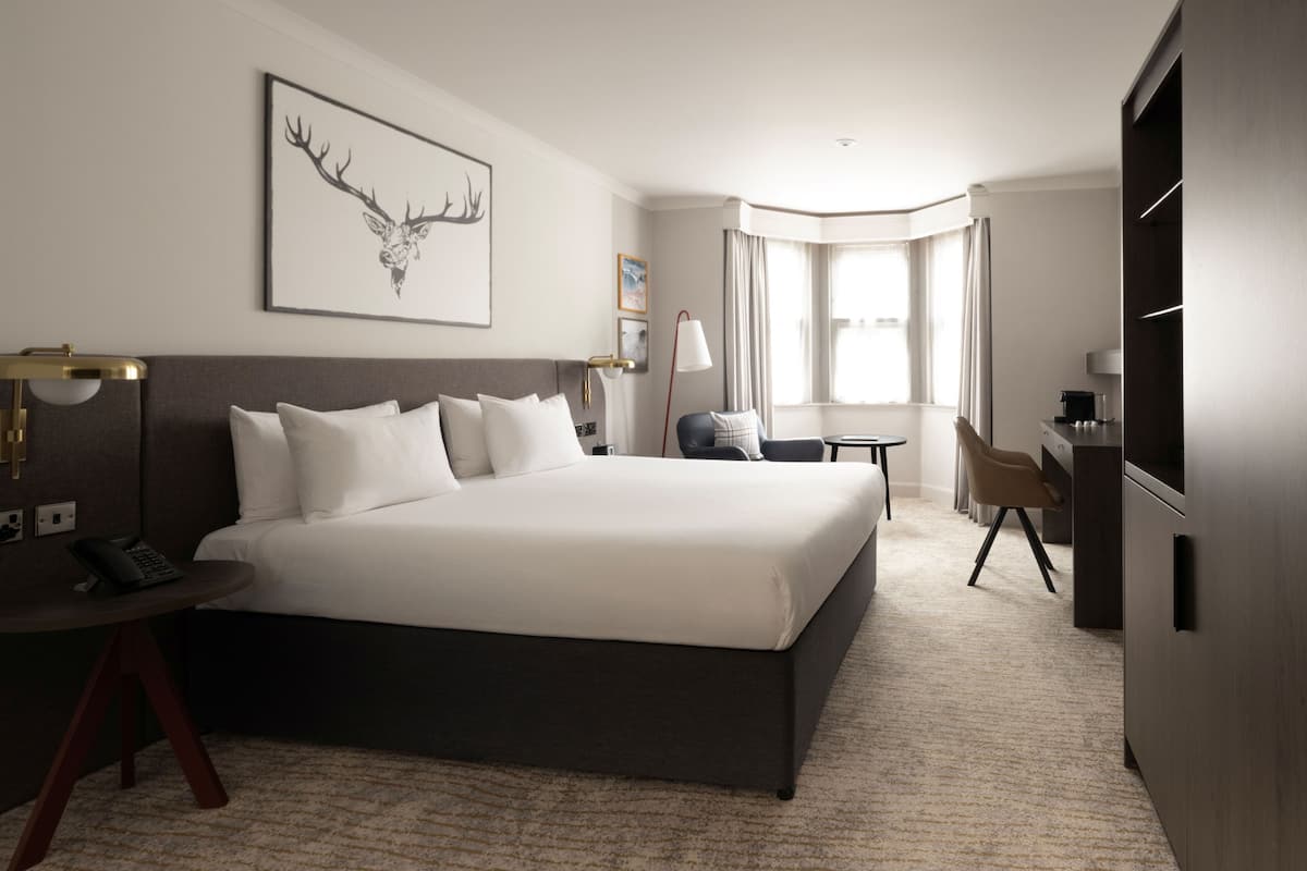 Chambre exécutive, 1 lit double, non-fumeur | Literie hypoallergénique, coffre-fort, fer et planche à repasser