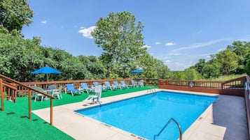 Seasonal outdoor pool