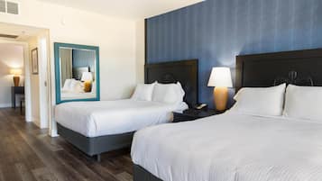 Premium Suite, Multiple Beds | Premium bedding, down duvets, in-room safe, desk