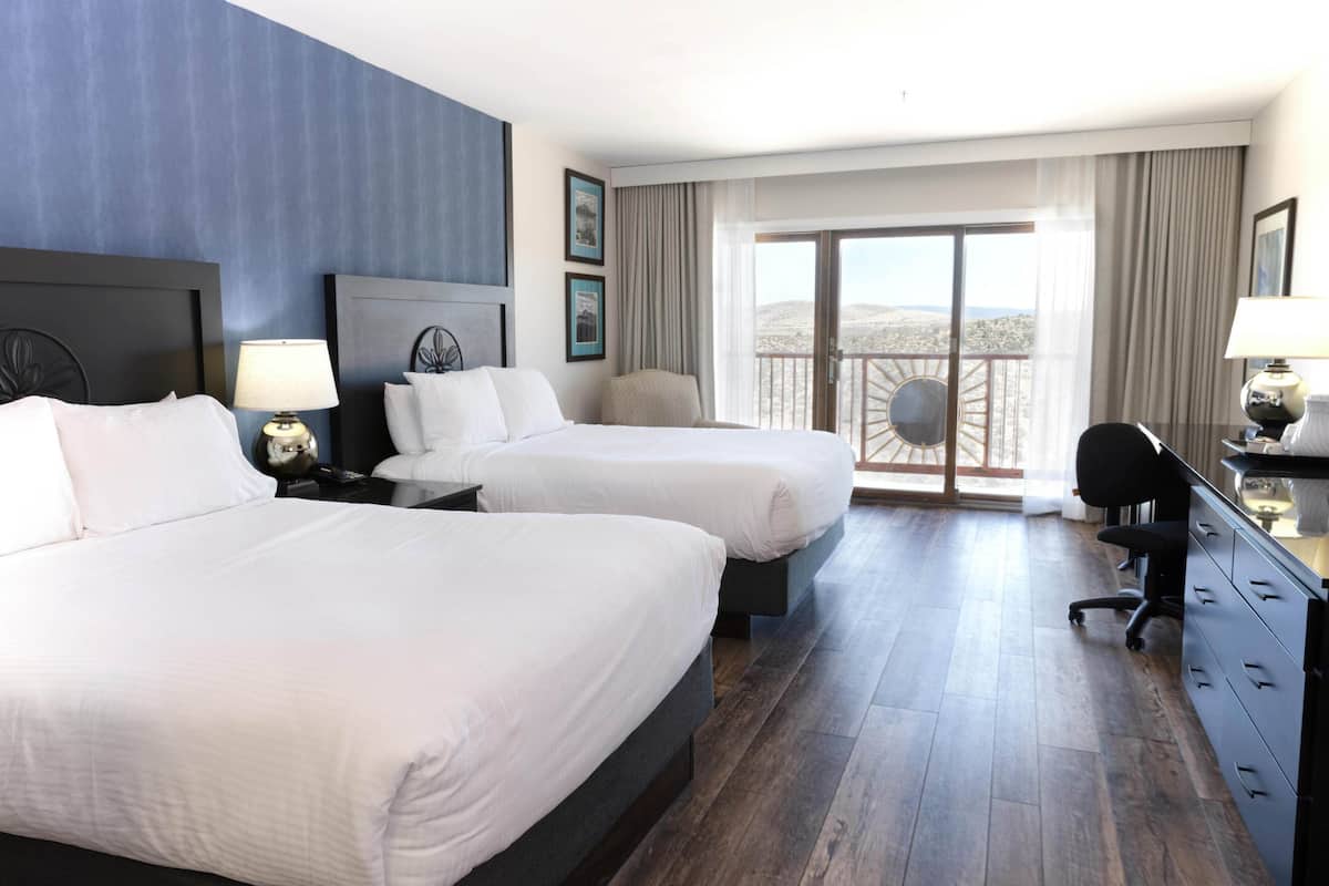 Premium Room, 2 Queen Beds | Premium bedding, down comforters, in-room safe, desk