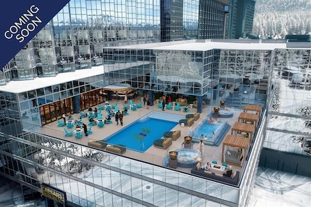 Piscina en la azotea. Caesars Republic Lake Tahoe - A Caesars Rewards Destination