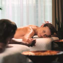 Sauna, steam room, body treatments, aromatherapy, hot stone massages