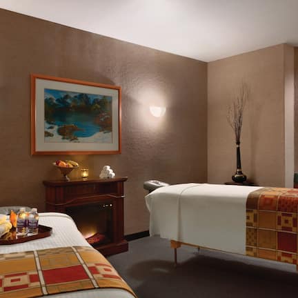 Sauna, steam room, body treatments, aromatherapy, hot stone massages