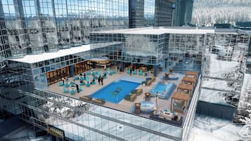 Rooftop pool