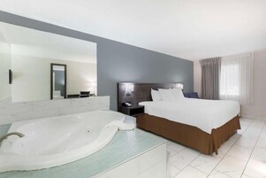 Desk, blackout drapes, soundproofing, iron/ironing board