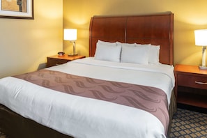 Room, 1 King Bed, Accessible, Non Smoking | Premium bedding, desk, iron/ironing board, cribs/infant beds