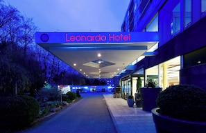 Front of property - evening/night