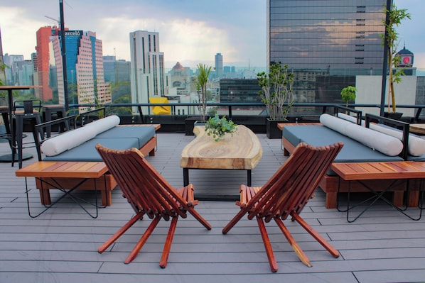 Rooftop terrace
