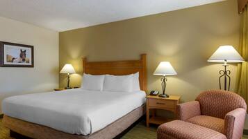 Desk, laptop workspace, iron/ironing board, free WiFi