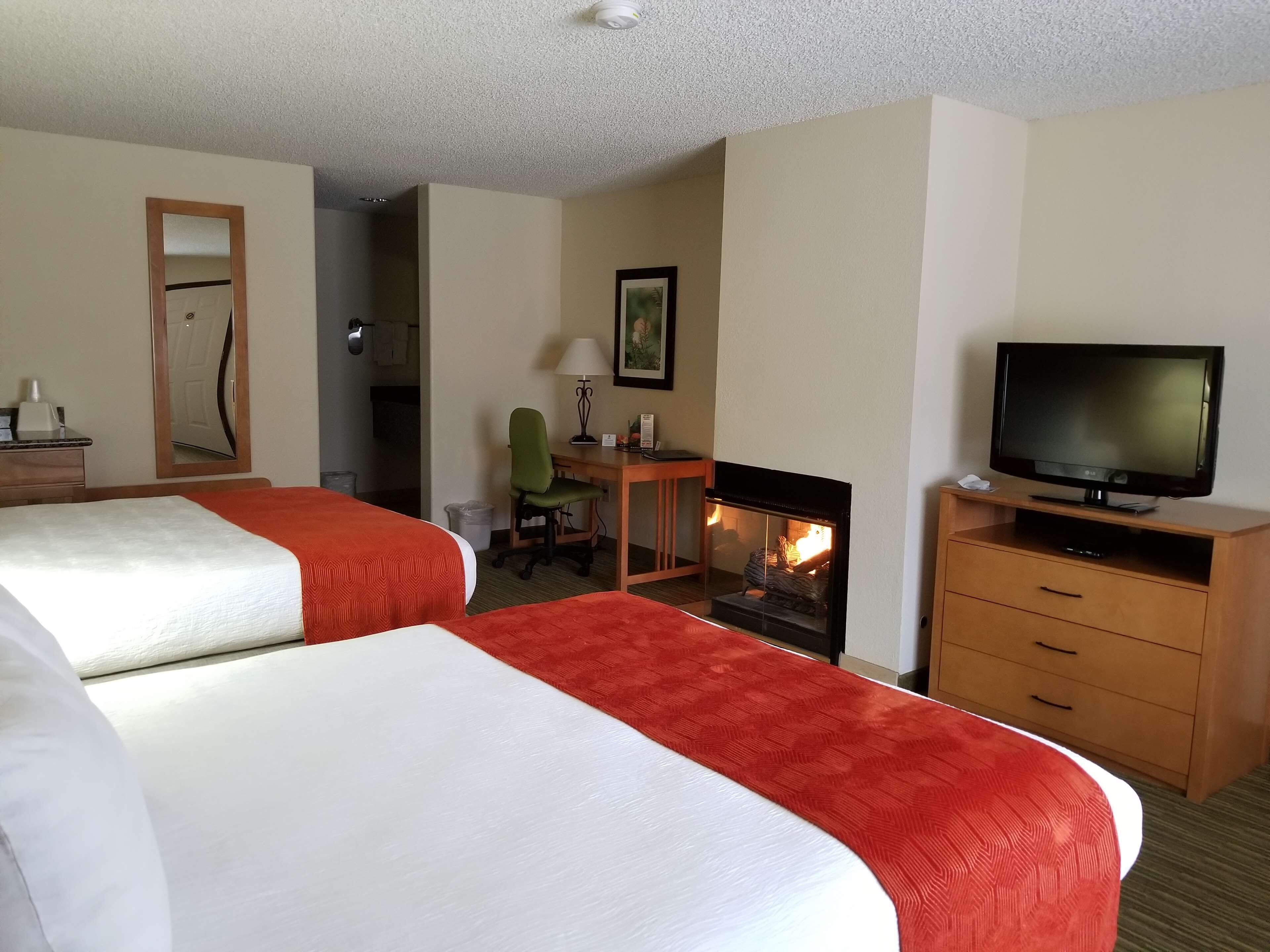标准房, 2 张大床, 无烟房, 壁炉 | 办公桌、笔记本电脑工作区、熨斗/熨衣板、免费 WiFi