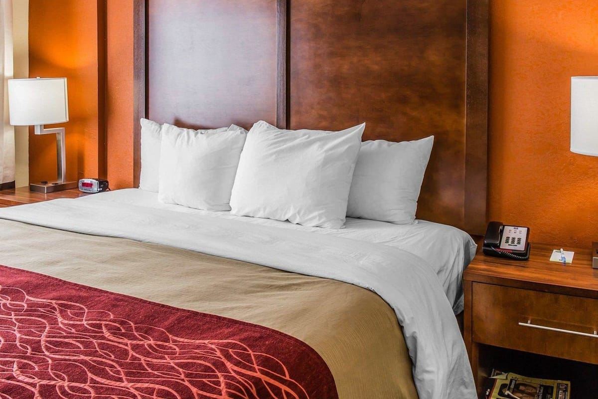 In-room safe, desk, laptop workspace, iron/ironing board