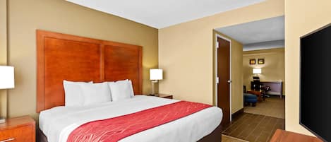 Suite, 1 King Bed with Sofa bed, Non Smoking