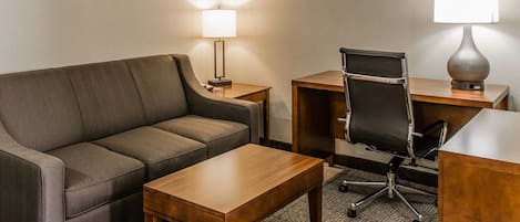 Coffre-fort, bureau, espace de travail pour ordinateurs portables