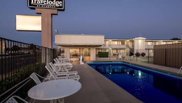 Seasonal outdoor pool