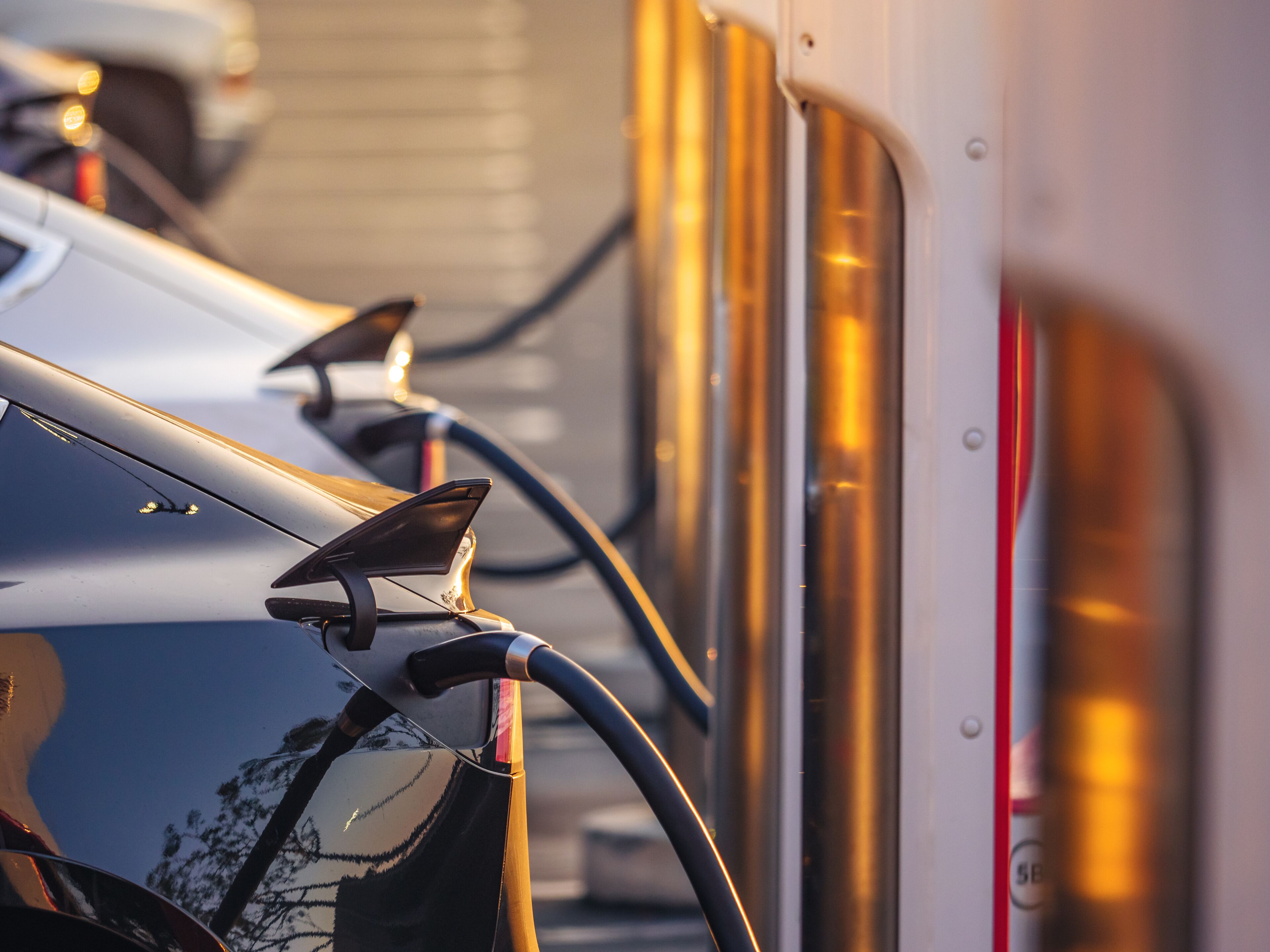 Electric vehicle-charging station
