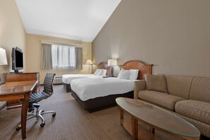 Zimmersafe, Schreibtisch, laptopgeeigneter Arbeitsplatz