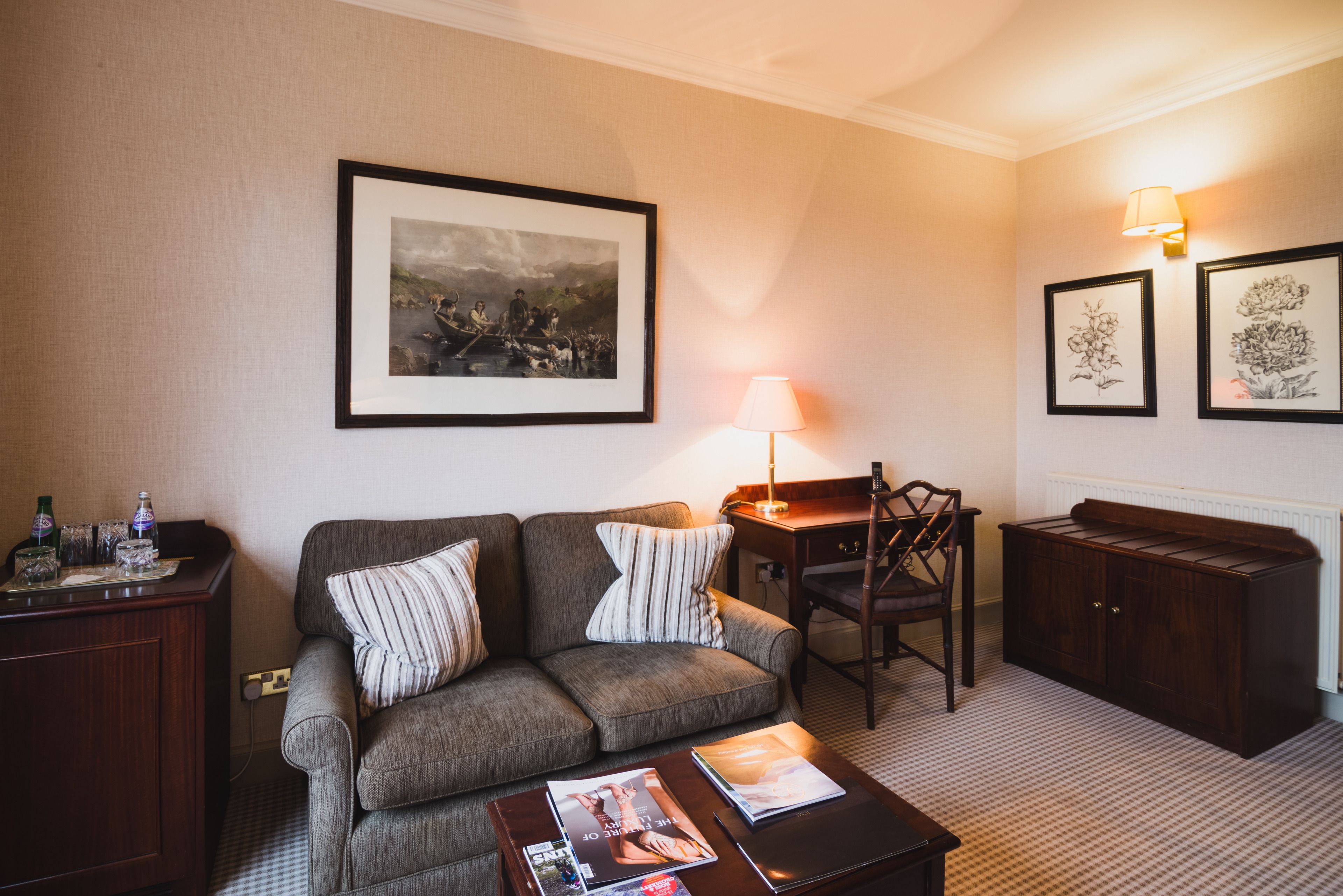 premium bedding, select comfort beds, in-room safe