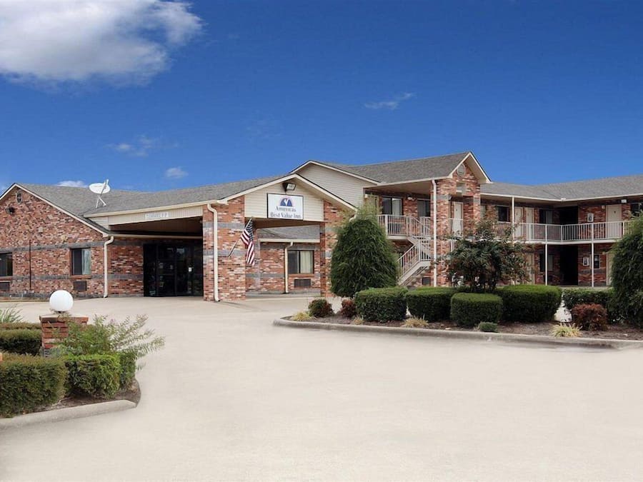 Façade de l’hébergement