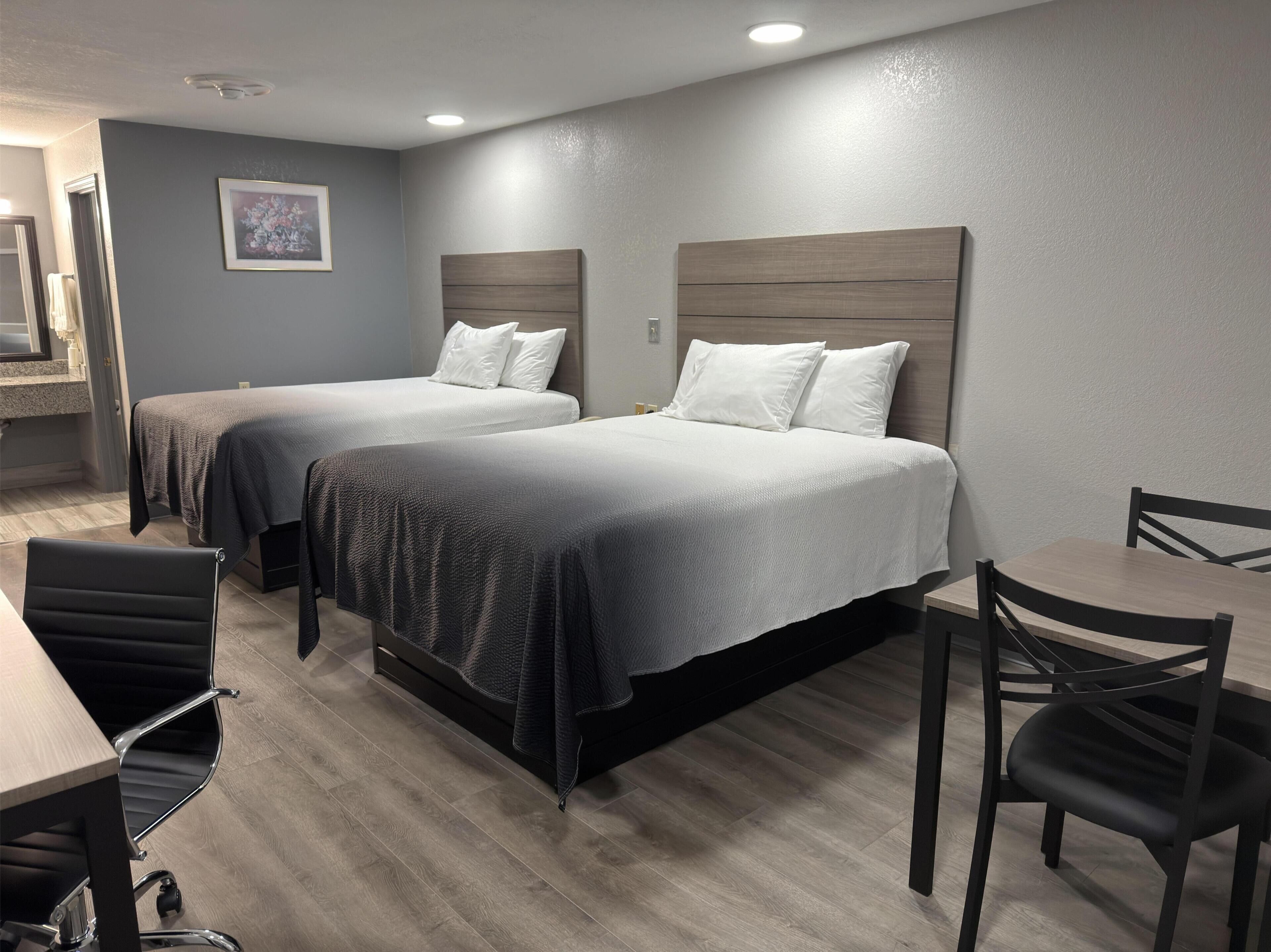 Desk, iron/ironing board, rollaway beds, free WiFi