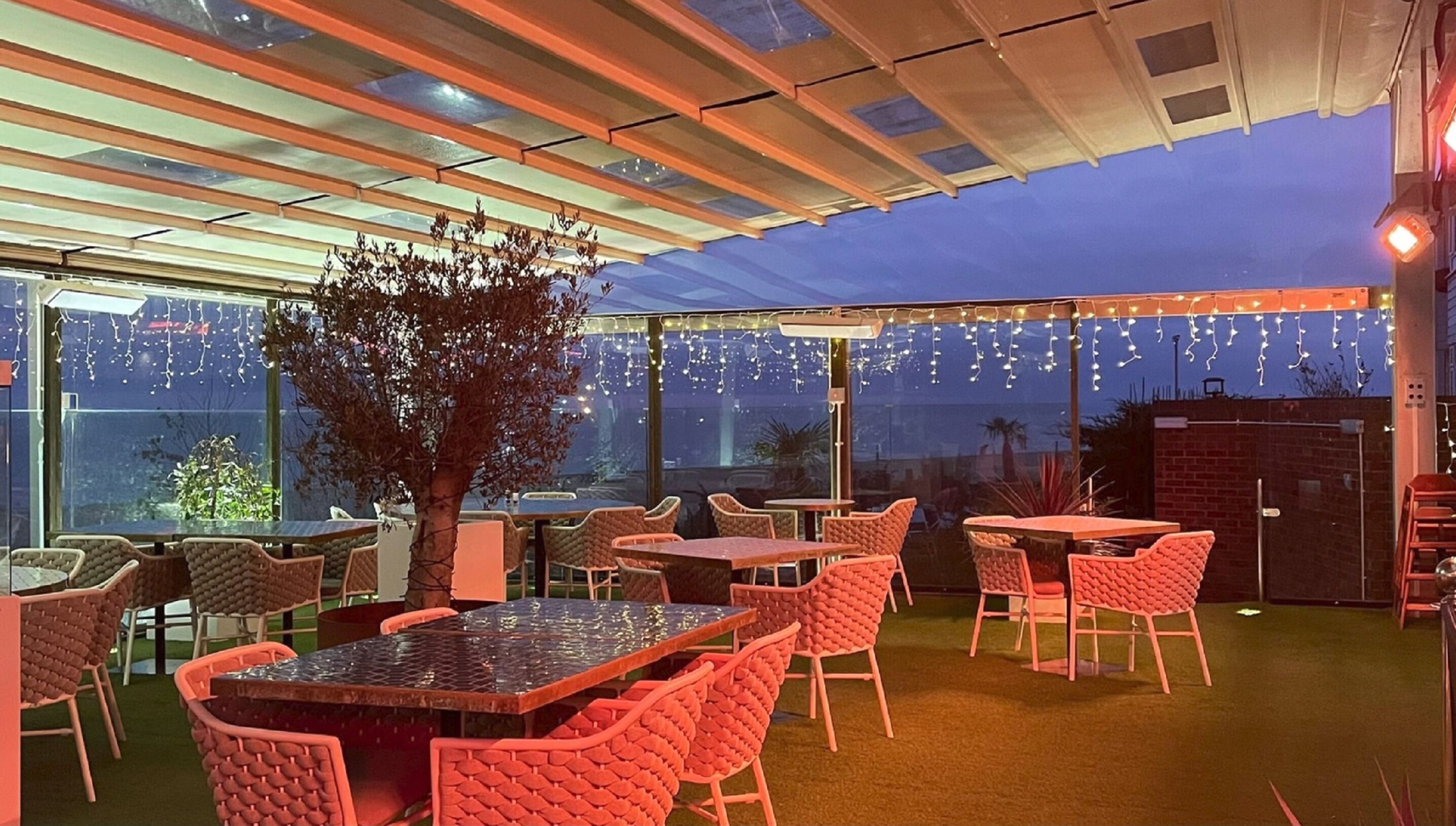 breakfast, lunch, dinner served; modern european cuisine, beach views