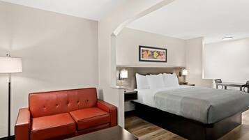 Skrivebord, skrivebord for bærbar PC og blendingsgardiner