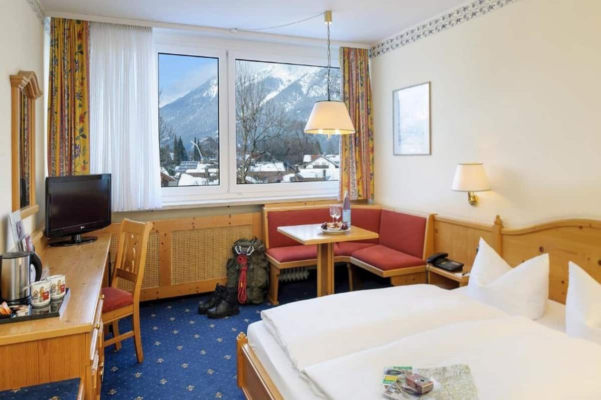 Standard Double Room | Hypo-allergenic bedding available, in-room safe, desk, blackout drapes