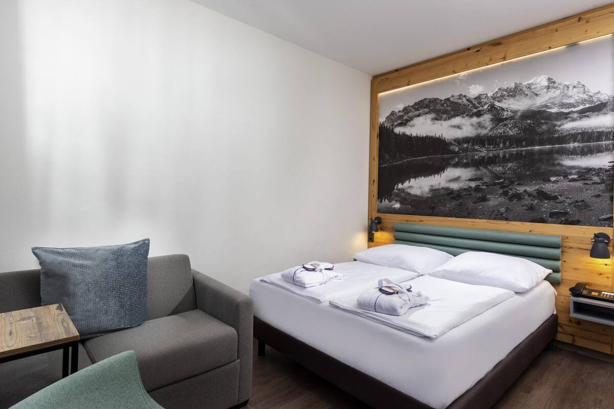 Privilege, Habitación doble, 1 cama matrimonial | Ropa de cama hipoalergénica y caja de seguridad en la habitación