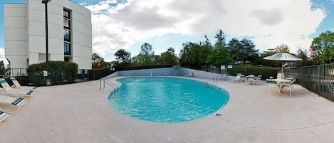 Seasonal outdoor pool