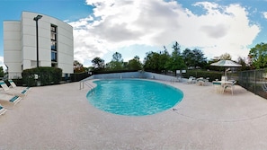 Seasonal outdoor pool