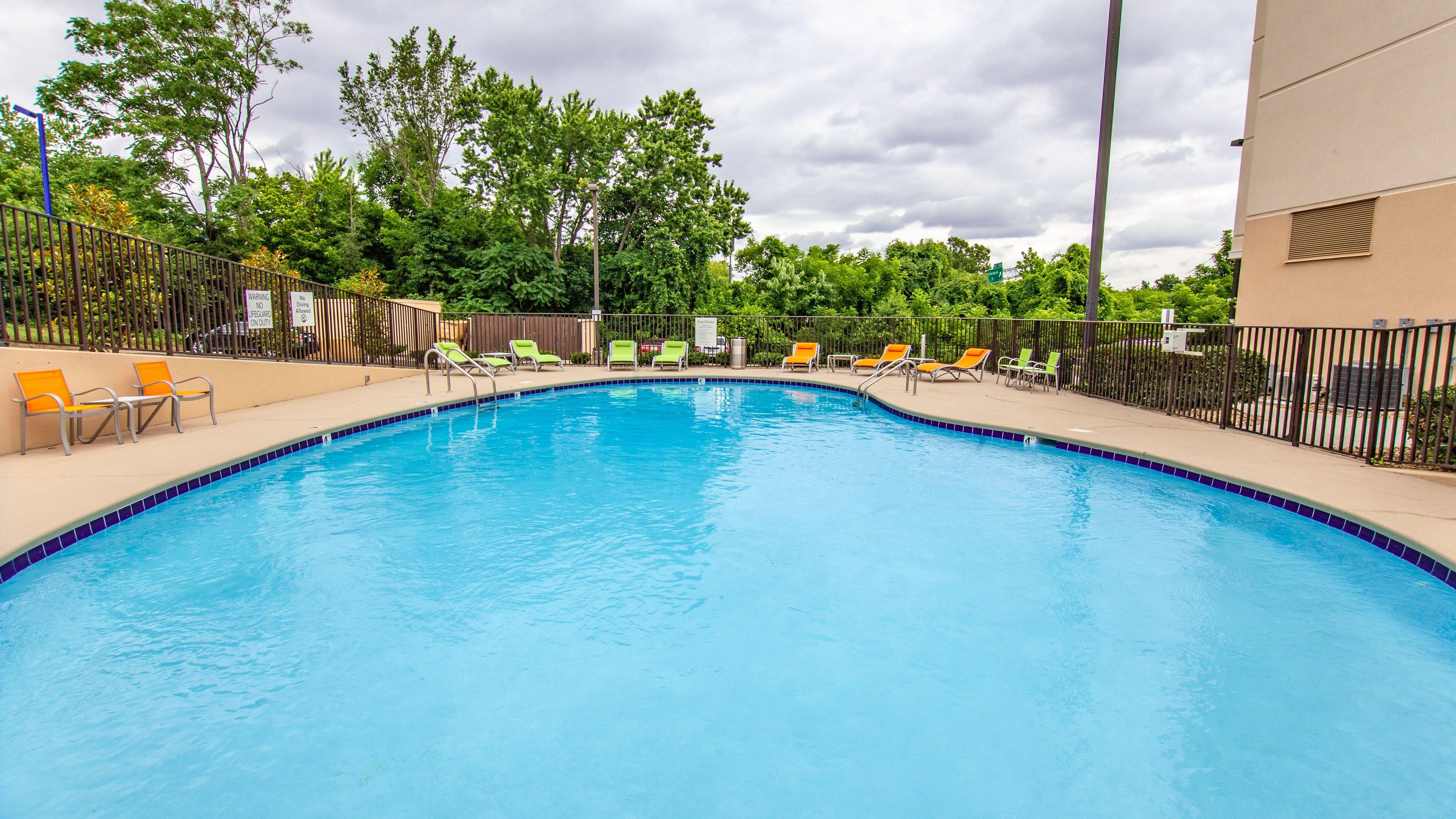 Seasonal outdoor pool