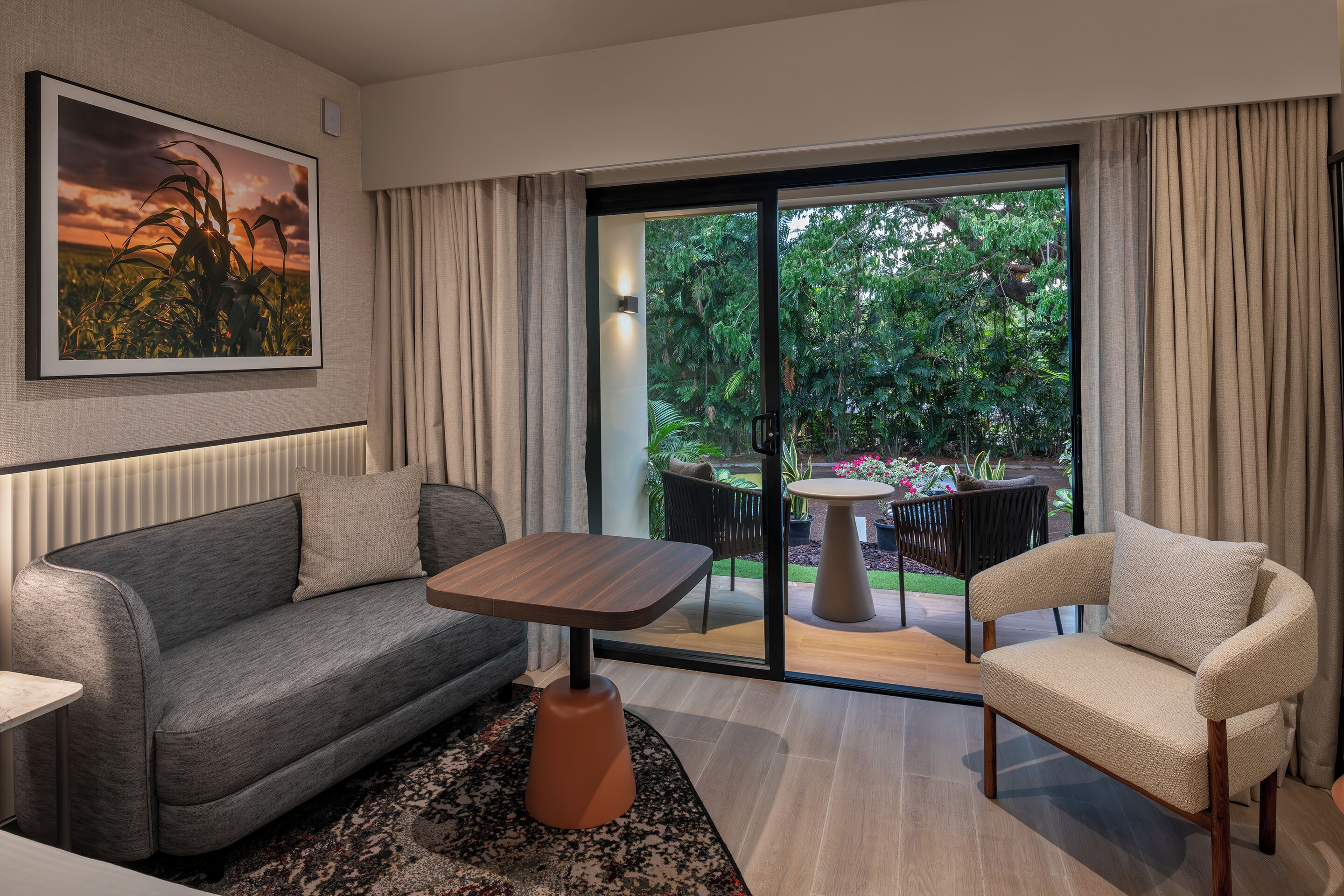 deluxe king | in-room safe, desk, blackout curtains, iron/ironing board