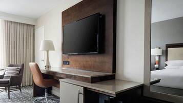 Habitación ejecutiva, 2 camas matrimoniales, torre | Ropa de cama de alta calidad y caja de seguridad en la habitación