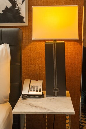 Premium bedding, in-room safe, desk, laptop workspace