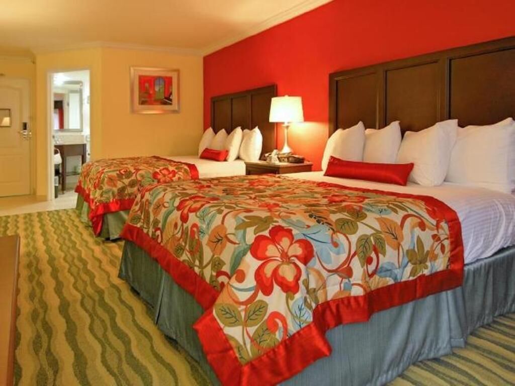 Pillow-top beds, in-room safe, desk, laptop workspace