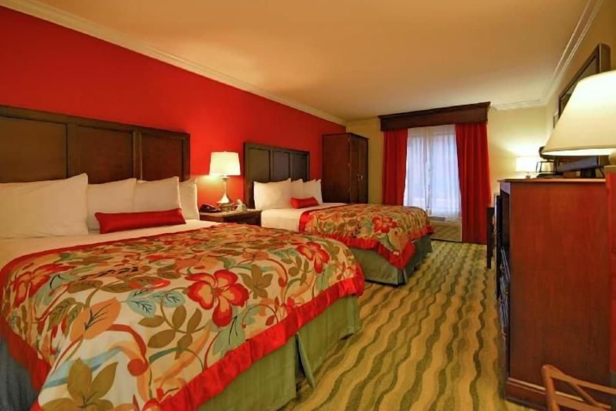 Pillow-top beds, in-room safe, desk, laptop workspace
