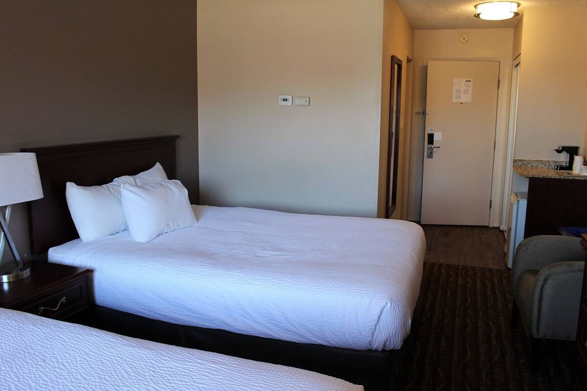 Desk, iron/ironing board, free WiFi, bed sheets