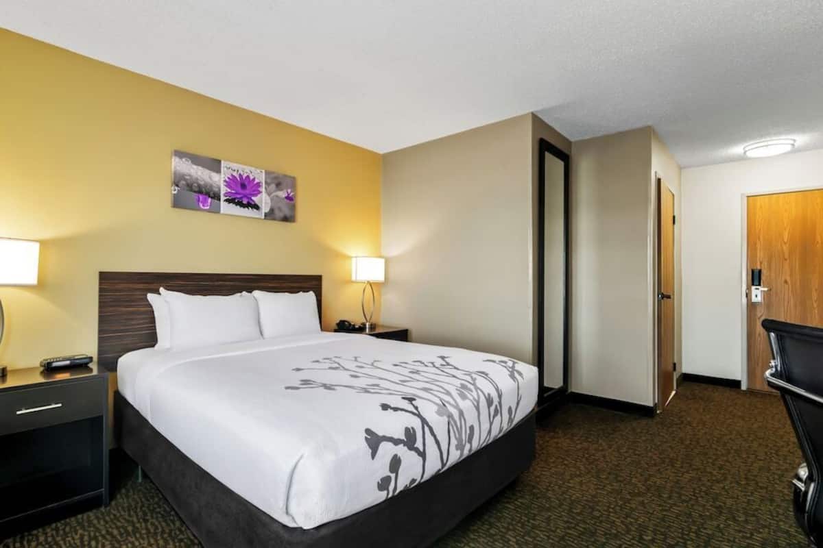 Premium bedding, desk, iron/ironing board, free WiFi
