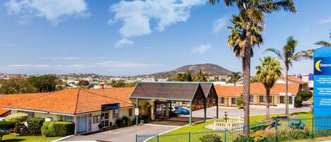 Entrée de l’hébergement