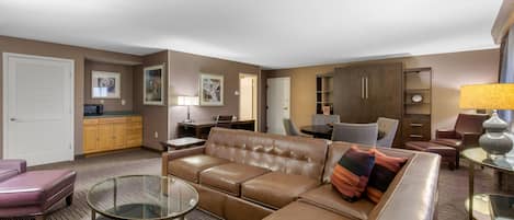 Room, Non Smoking (1 SOFABED PARLOR) | Premium bedding, in-room safe, desk, laptop workspace