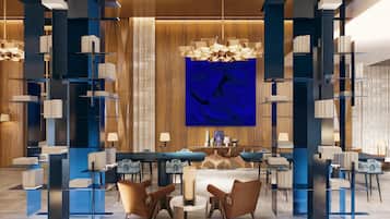 Cocktail bar, pool views, open daily