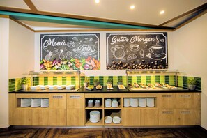 Daily buffet breakfast (EUR 16.00 per person)
