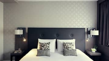 Premium bedding, minibar, in-room safe, desk