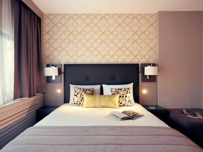Premium bedding, minibar, in-room safe, desk