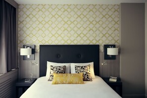 Premium bedding, minibar, in-room safe, desk