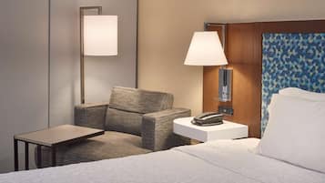 Room, 1 King Bed, Accessible (Hearing) | 1 bedroom, premium bedding, pillowtop beds, individually furnished