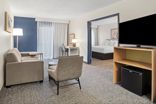 Flat-screen TV, pay movies