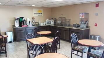 TĂ€gliches inbegriffenes FrĂŒhstĂŒck zum Mitnehmen