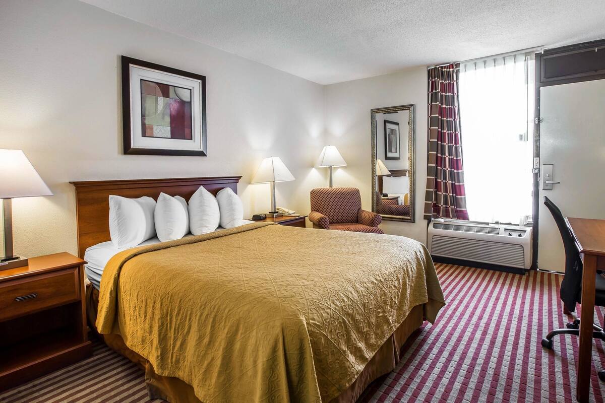 Iron/ironing board, WiFi (free), bed sheets